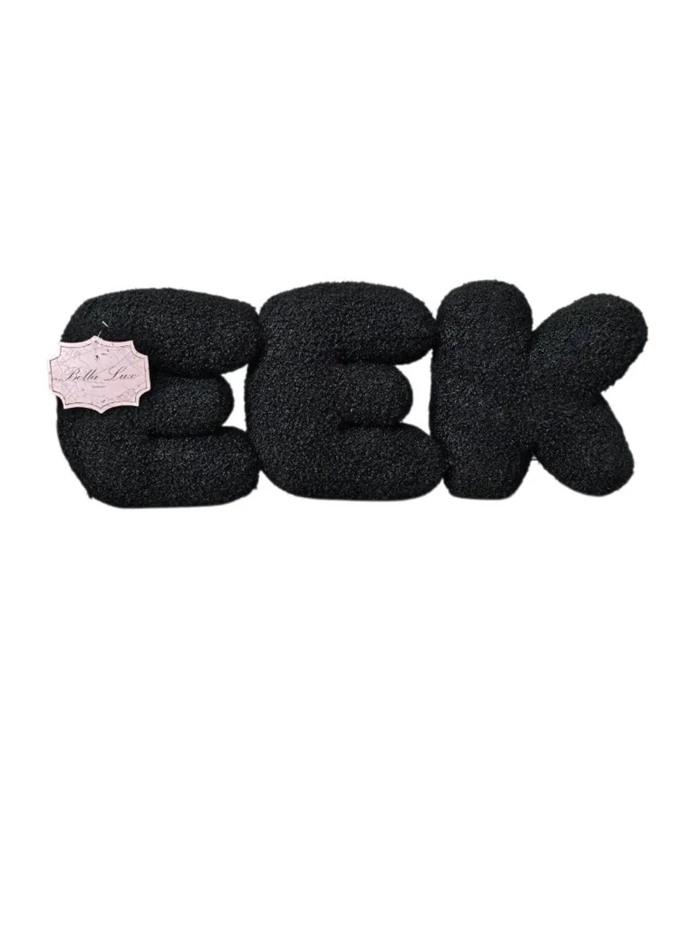Bella Lux Halloween Black Sherpa 3D 